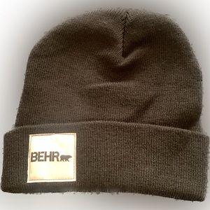 COPY - Black Beanie with “Bher Paint” Logo
